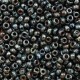 Miyuki rocailles Perlen 8/0 - Opaque picasso black 8-4511